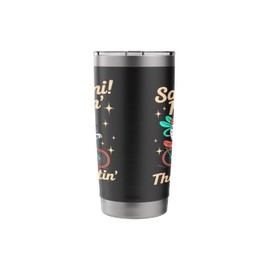Sashimi Rollin They Hatin Funny Japanese Food Raw Fish Lover Stainless Steel Insulated Tumbler