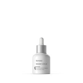 Laboratorios Babé RENEW SERUM | Verjüngendes Gesichtsserum | Erneuert und befeuchtet empfindliche Haut | mit Retinal, Hyaluronsäure und Präbiotika | Leichte Textur