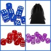 Set of 15 Dice TRPG Game Acrylic Toy Six Sided