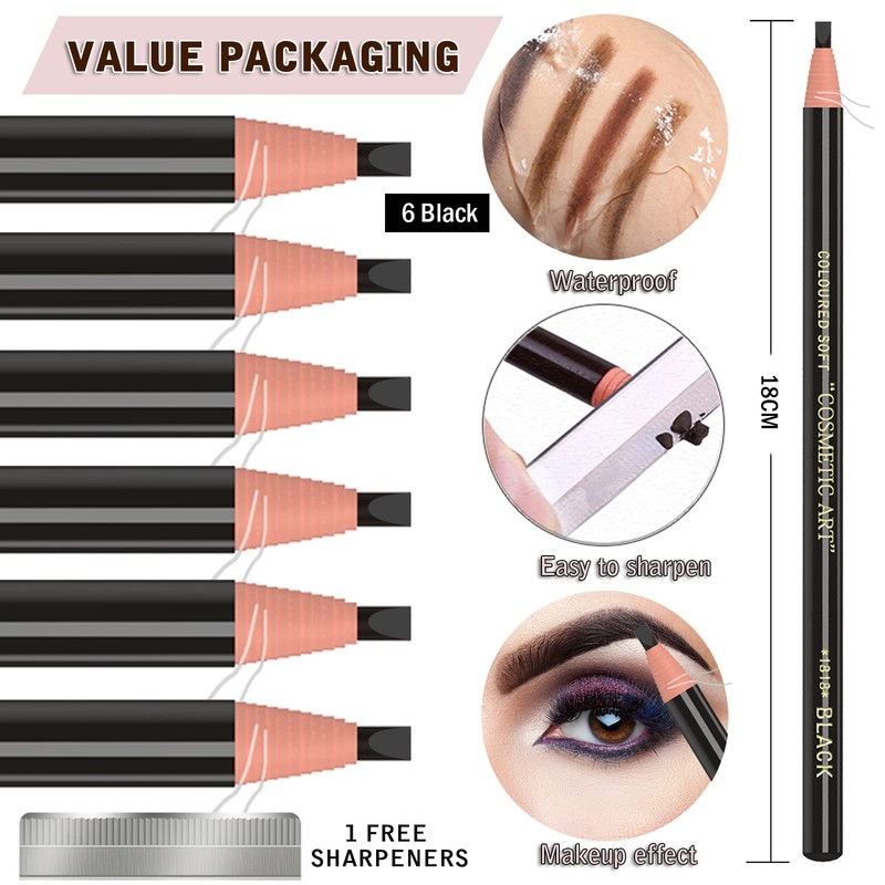 Waterproof Eyebrows Pencil Tattoo Makeup and Microblading Supplies Kit Permanent