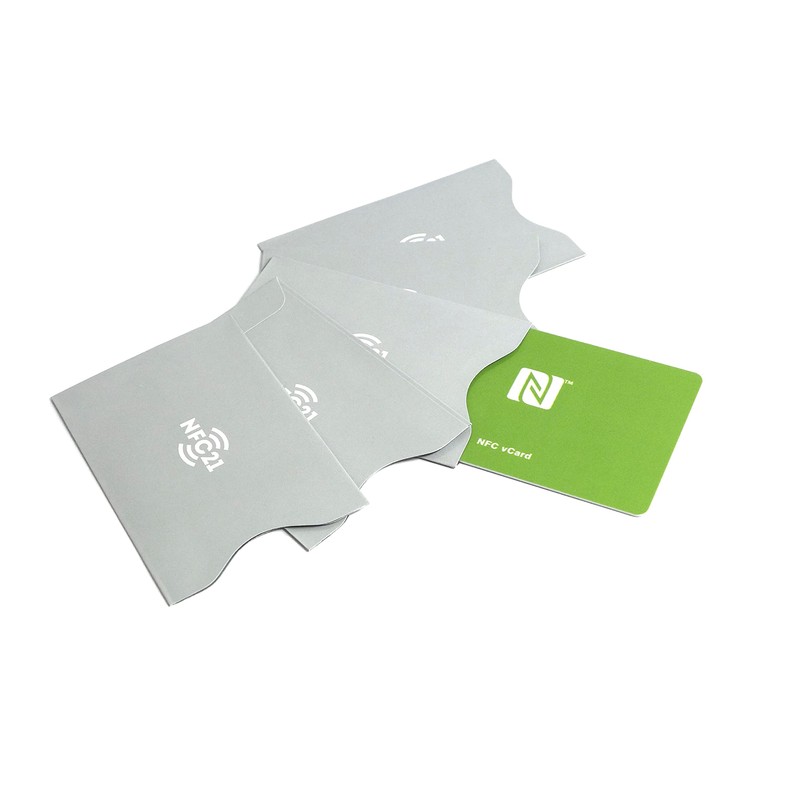 NFC Protection Cover - NFC Blocker - 90x60mm - greyk