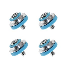 BAIRONG Hard Drive Mounting Screw 4PCS Blue Isolation Grommet Mute Mounting Screws for 3.5inch HDD DC5800 DC7800 DC7900 6005 6200 6300 Z200 6000 8000 8100 8200 8300 Z40010720 Z400101020 Z4001072010