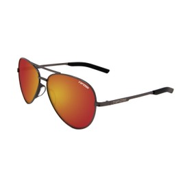 Tifosi Optics Shwae Aviator Sunglasses (Graphite, Smoke Red)