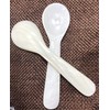 Gewene 2 x Handmade Caviar Spoons Mother of Pearl MOP