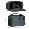 S-ZONE Camera Bag Padded Shockproof Foldable DSLR SLR TLR Flash