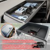 Qlhshop 3Pcs Center Console Organizer for 2025 2024 Toyota Grand