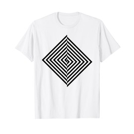 Abstract Sign Geometric Triangle Shapes T-Shirt
