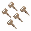 10 Pcs Ignition Switch Excavator H806 17001-00019 Keys for Takeuchi