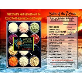 The Gourmet Sea Salt Sampler