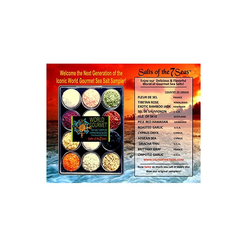The Gourmet Sea Salt Sampler