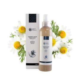 MCT natural | Kamillenwasser 250ml | naturrein | Gesichtspflege gegen Unreinheiten | Hautpflege | Naturkosmetik | Für empfindliche und gereizte Haut