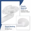 sourcing map 4Pcs Air Conditioner Drain Hose Connector Elbow Fitting