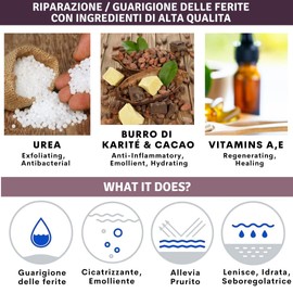 Eladerm Urea Cream 10% 100 ml Urea Cream, Keratosis, Psoriasis, Skin Irritation, Dermatitis, Itching, Repairs Dry and Cracked Skin, Psoriasis Help Remove Scars, Effective Foot Cream