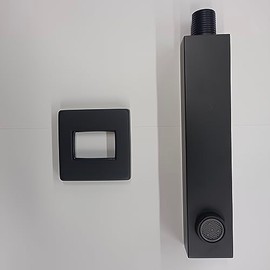 KES Shower System Bathtub Spout Long Matte Black, PTSN201-BK