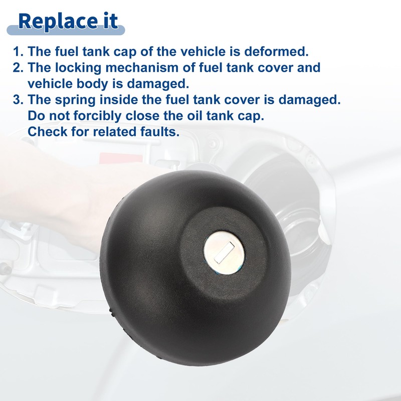ACROPIX Plastic Locking Gas Cap for Renault Clio II/MK2 1998