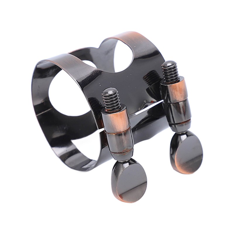 Saxophone Ligature Mouthpiece Fastener Sax Metal Clip Musical Instrument Accessories