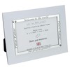 Grandson photo frame 6x4 inch photo size, Aluminium 'Our Gorgeous