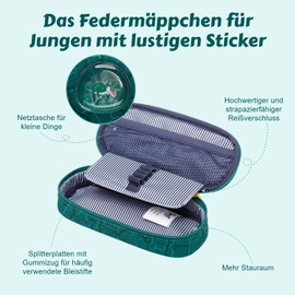 GMT for Kids Pencil Case, Dinosaurs, Casual