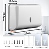 Vevesoas Paper Towel Holder Wall Mount (10.6 x 8.1 x
