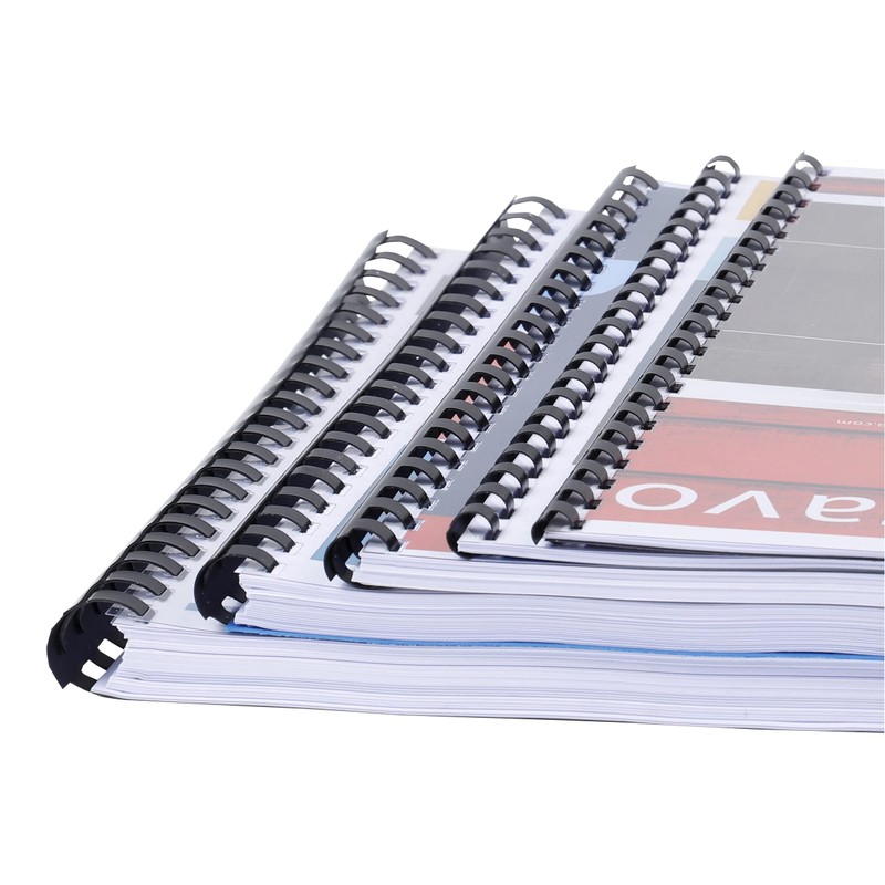 Exacompta 25 x 10mm Black Binding Combs