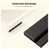 Kovesayi Acrylic Keyboard Stand with Ergonomic PU Leather Wrist Rest