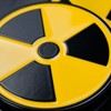 Nuclear Radiation Warning Car Sticker, Nuke Radioactive Sign Metal Emblem,