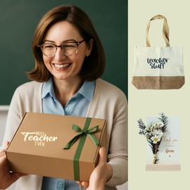Teacher appreciation gifts, Teacher Gift Basket, Teacher Bags and Totes for Women, Thankful Gifts for Teachers, Best Teacher Gifts for Women