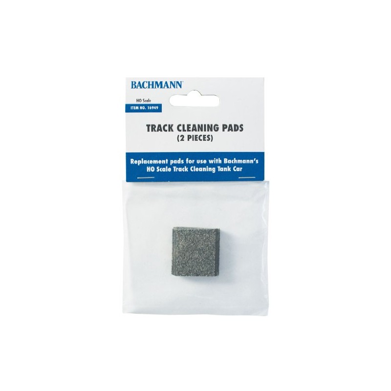 Bachmann Trains 16949 HO Scale Track Cleaning Replacement Pads (2/Package)