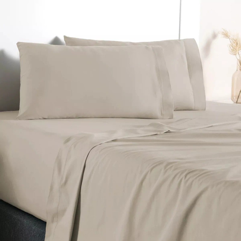 Vianney Sábanas Viasoft Beige Individual Vianney