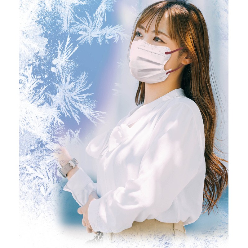 Advance 3D Non-woven Fabric Round Shape 3D Pleated Mask Fit