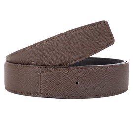 Titiroa Replacement Belt Cowhide Genuine Leather Reversible Belt Strap For Women/Men Width 32MM Length 120CM Brown/Black