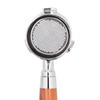 Coffee Bottomless Portafilter Handheld Stainless Steel Bottomless Filter for HouseholdRosewood