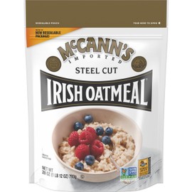 McCann's Irish Oatmeal, Traditional Steel Cut Oats, 28 Ounce Bag