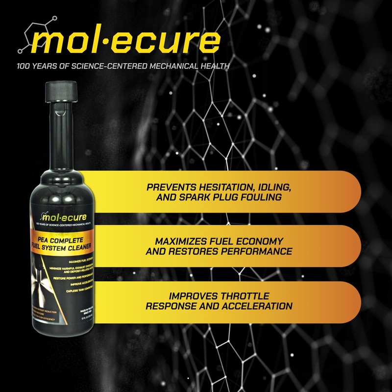 Molecure Pea Complete Fuel System Cleaner 12 oz – High-Strength