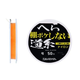 Daiwa Nylon Line, Spatula Shelf, No Bokeh Line O, No. 1.2, 164.0 yd (50 m), Orange