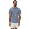 Navy Geo Windward Shirt by Fair Harbor