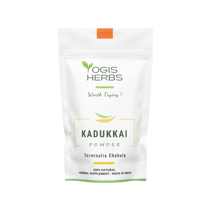 YOGIS HERBS Kadukkai Powder (Terminalia Chebula/Haritaki) 1 Lb Fresh &