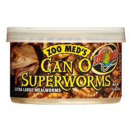 Zoo Med Can O' SuperWorms, 1.2 oz