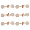 ccHuDE 6 Sets Sew-On Toggle Closure with Wooden Horn Button