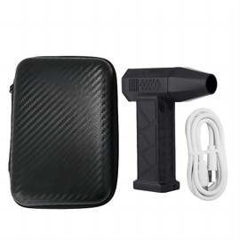 Handheld Turbo Fan 52M/S 130000 RPM Brushless Motor Blower Type C Rechargeable Air Duster 2Pcs 3000mAh Battery in Series