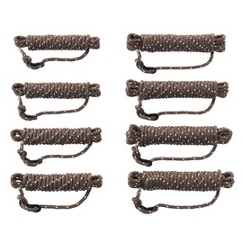 LOGOS 71909009 Tough Reflector Flexible Rope (Set of 8) Family Tarp Tent