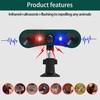 QXMH Solar Indoor&Outdoor Motion Sensor Alarm -129dB Loud Siren Noise