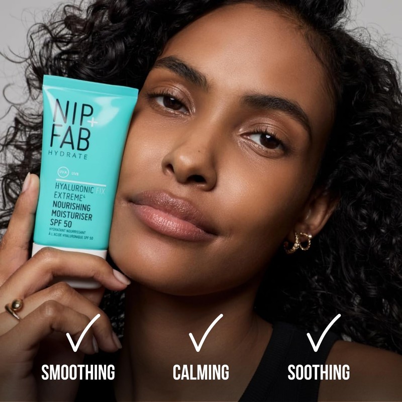 Nip + Fab Hyaluronic Fix Extreme4 Nourishing SPF 50 Moisturiser