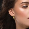 Chunky Gold Hoop Earrings for Women - Hypoallergenic Hollow Lightweight
