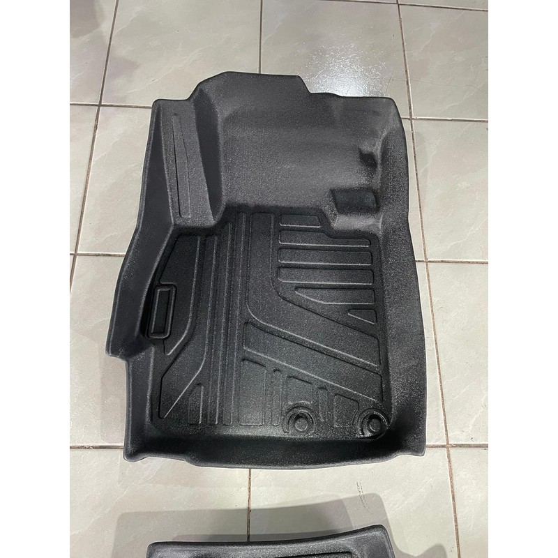 Genérico Tapetes Tipo Charola 3D para Versa 2012-2019, Juego Completo,