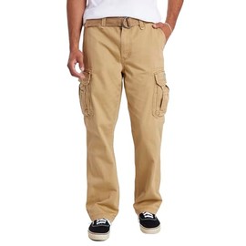 UNIONBAY mens Survivor Iv Relaxed Fit Cargo - Reg and Big Tall Sizes Casual Pants, Rye, 32W x 30L US