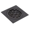 Floor Drain European Style Antique Stainless Steel and Copper Square