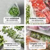 Clear Hermetically Sealed Plastic Bags Ideal for Freezing Food, Document