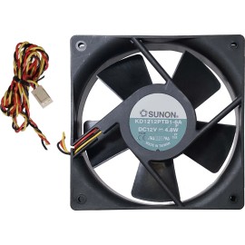 SUNON Fan Muffin Cooling DC 12V DC12V 12VDC 120mm 120x120x25 Sunon KD1212PTB1-6A Cut