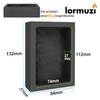 lormuzi 4 kg - 220 ml graphite mould, high-purity graphite
